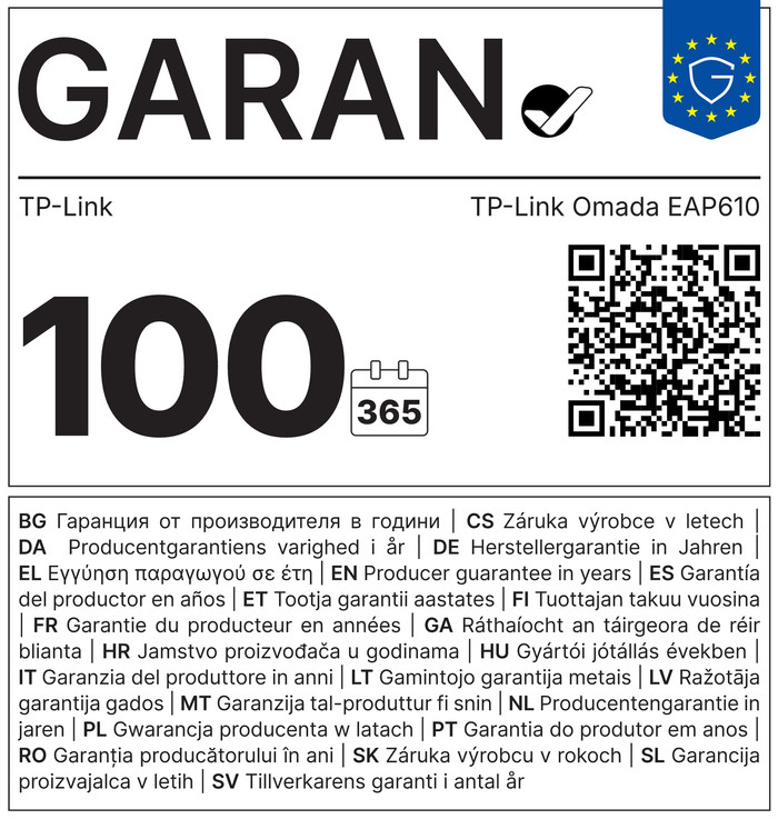 TP-Link Omada EAP610 5-pack