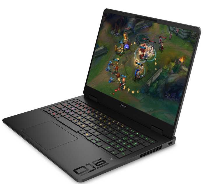 HP OMEN 16-ap0576nd rechterkant