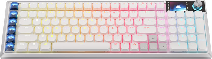 Corsair Vanguard AIR 99 Wireless Gaming Toetsenbord Wit Qwerty voorkant