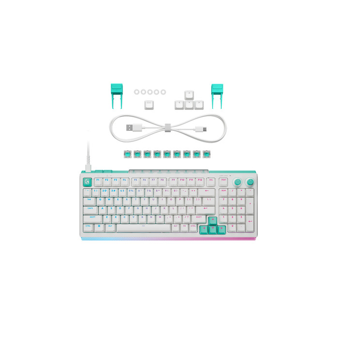 Logitech G512 X 98 Gaming Toetsenbord Qwerty Wit accessoire