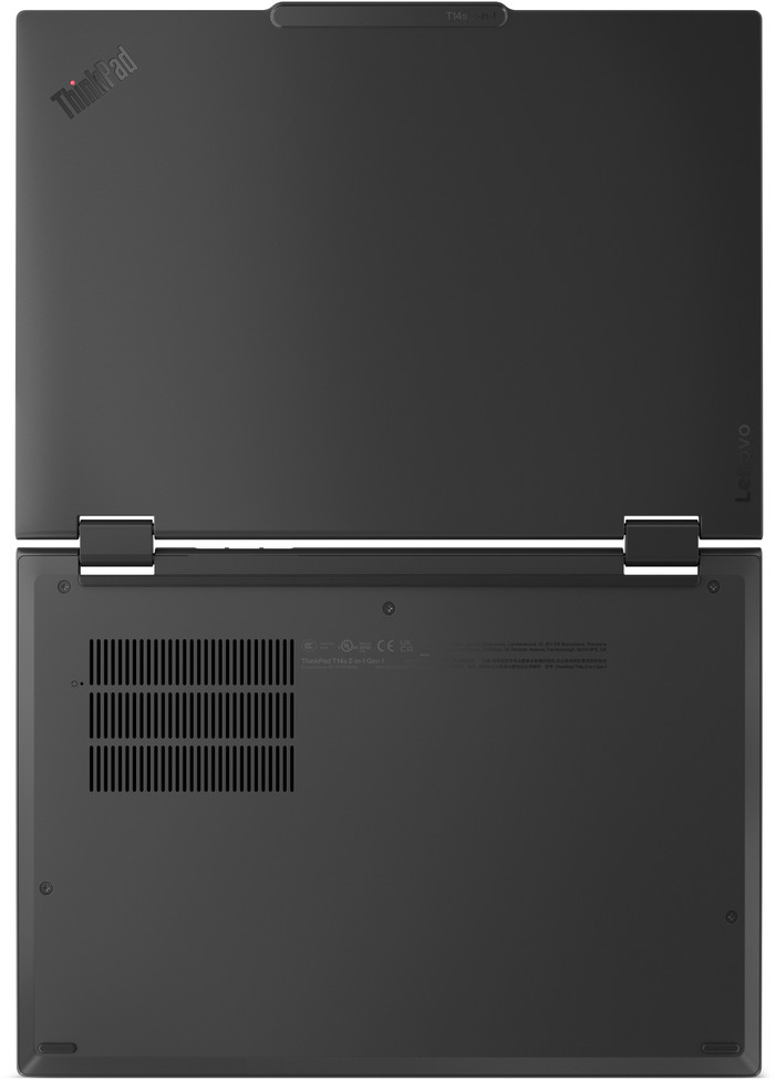 Lenovo ThinkPad T14s 2-in-1 Gen 1 - 21R30069MH QWERTY achterkant