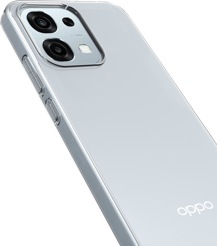 Just in Case Soft Design OPPO A6 (4G/5G) Back Cover Transparent detail
