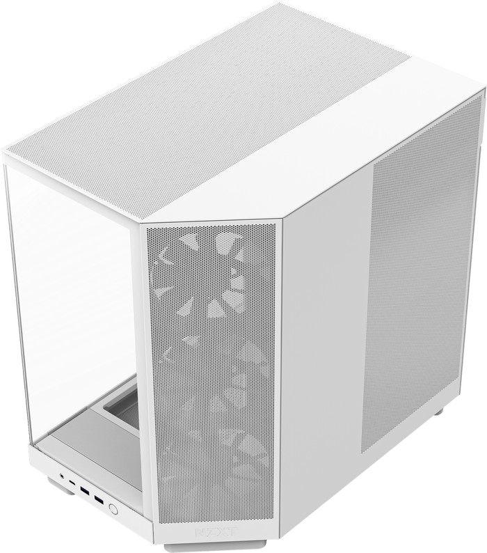 NZXT H6 Flow - Wit bovenkant