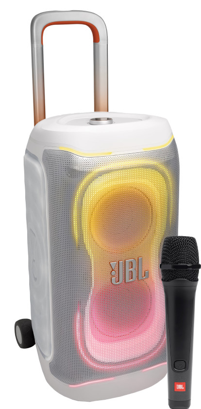 JBL Partybox 330 Wit + JBL PBM100 Main Image