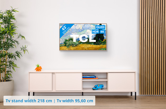 TCL QLED 43 inches A400 Pro (2026) visual Coolblue 1