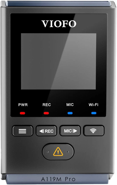 Viofo A119M Pro 4K Wifi GPS achterkant