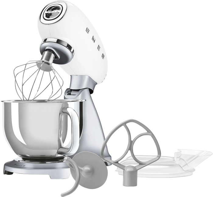 SMEG SMF04WHEU Wit accessoire