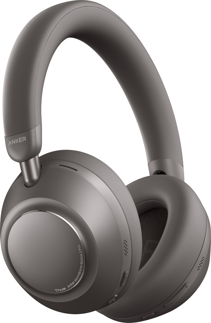 Anker soundcore Space 2 Pro Grijs linkerkant