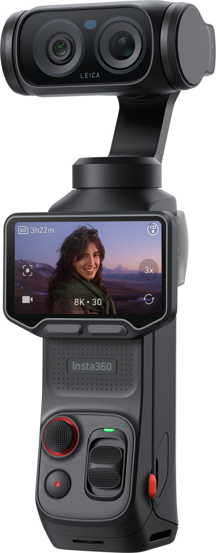 Insta360 Luna Ultra Zwart rechterkant