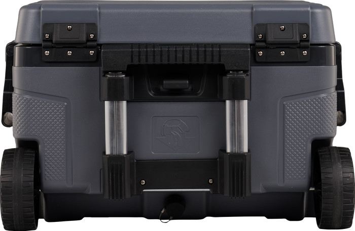 Igloo Trailmate 52 QT Carbonite Roller Cooler back