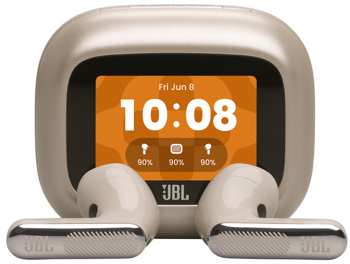 JBL Live Flex 4 Champagne detail
