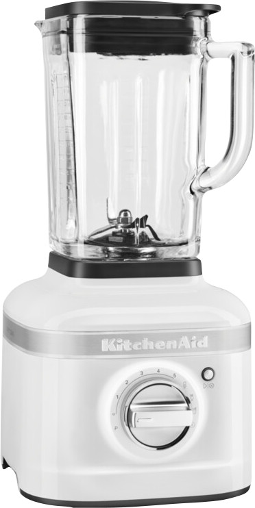 Kitchenaid Artisan K400 5KSB4026EWH Wit linkerkant