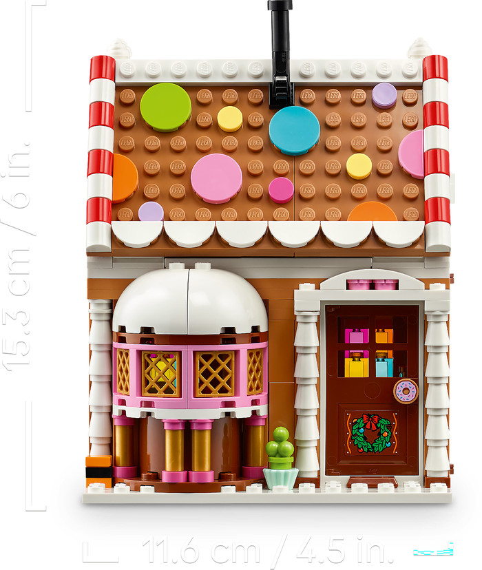 LEGO Winters Peperkoekhuisje 40809 detail