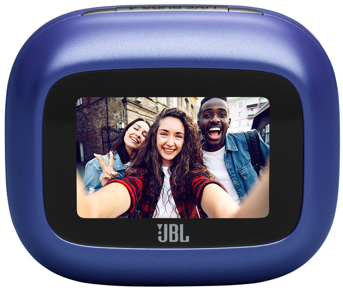 JBL Live Buds 4 Blauw voorkant
