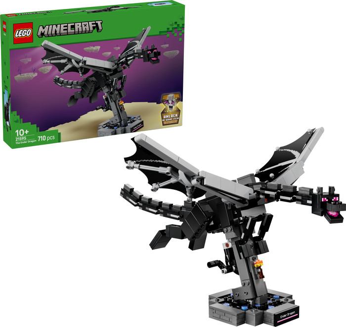 LEGO Minecraft de Enderdraak 21595 rechterkant