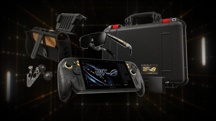 ASUS ROG Xbox Ally X20 Bundel met ASUS ROG XREAL R1 XR Bril accessoire