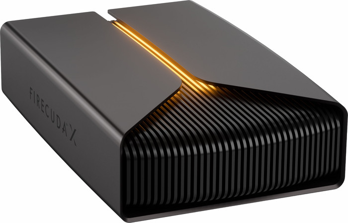 Seagate FireCuda X Vault Gaming HDD 8TB linkerkant