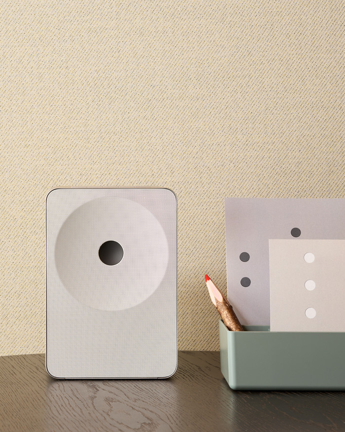 Samsung Music Studio 7 Wit product in gebruik