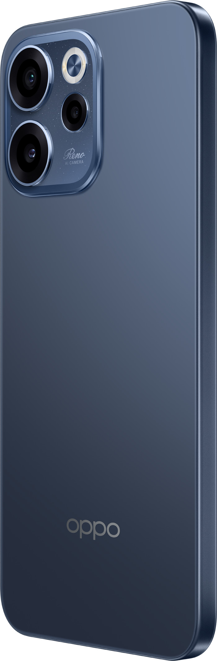 OPPO Reno15 F 256GB Donkerblauw 5G achterkant