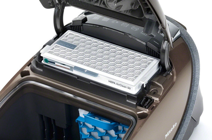 Miele HEPA air-clean filter SF HA 50 product in use