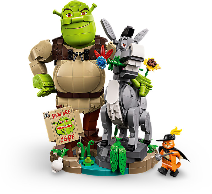 LEGO Shrek, Ezel en de Gelaarsde Kat 72423 rechterkant