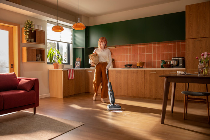 Roborock F25 product in gebruik