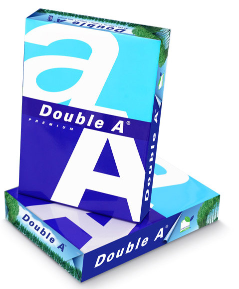 Double A Paper A4-papier Wit 2.500 vellen voorkant