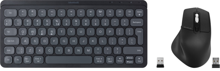 BlueBuilt Bluetooth Toetsenbord Premium Mini + Imperium Ergonomische Bluetooth Muis Main Image