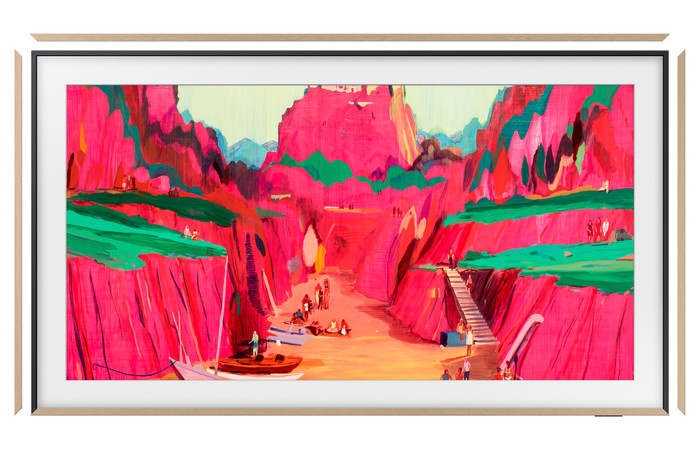 Samsung 65 inches The Frame Pro LS03FW (2025) + Samsung HW-S800D Black (2024) front