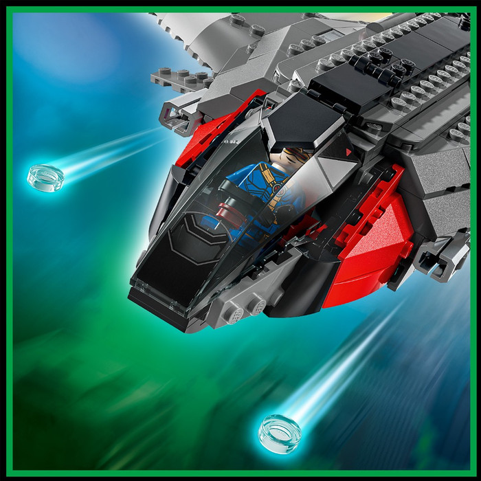 LEGO Marvel Avengers: Doomsday Quinjet 76347 product in gebruik