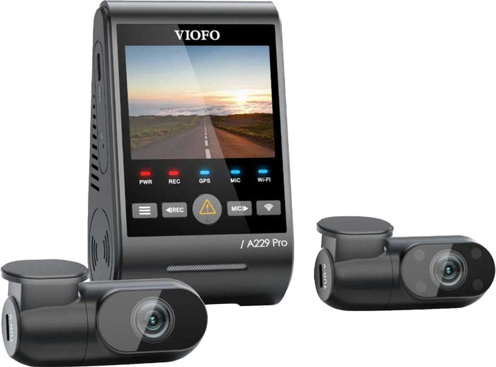 Viofo  A229 Pro 3CH 4K Wifi GPS voorkant