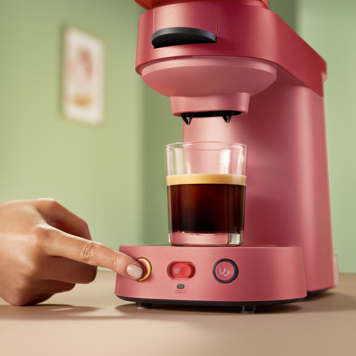 Philips koffiepadmachine Senseo Vibe CSA225/90 product in gebruik