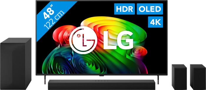LG OLED 48" B6 (2026) + LG DS60TR Main Image