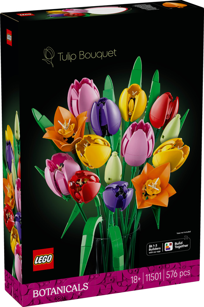 LEGO Botanicals Tulip Bouquet 11501 packaging