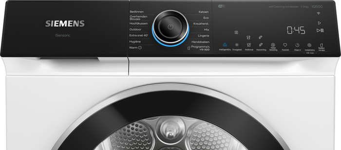 Siemens WQ45H2B7NL SelfCleaning Condenser detail