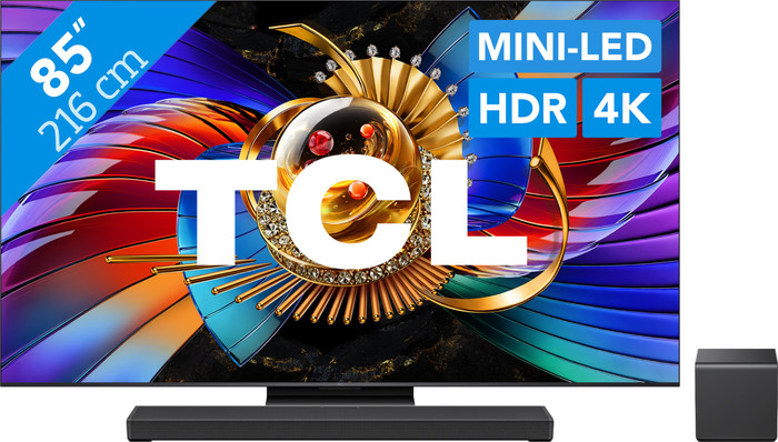 TCL SQD Mini-led 85" 80L (2026) + TCL Q85K Main Image