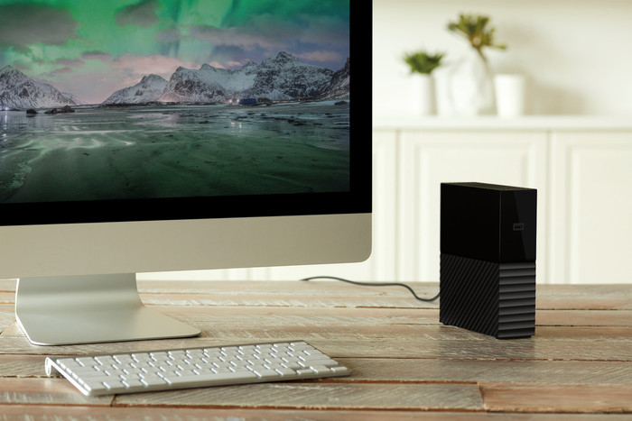 WD My Book 18TB product in gebruik