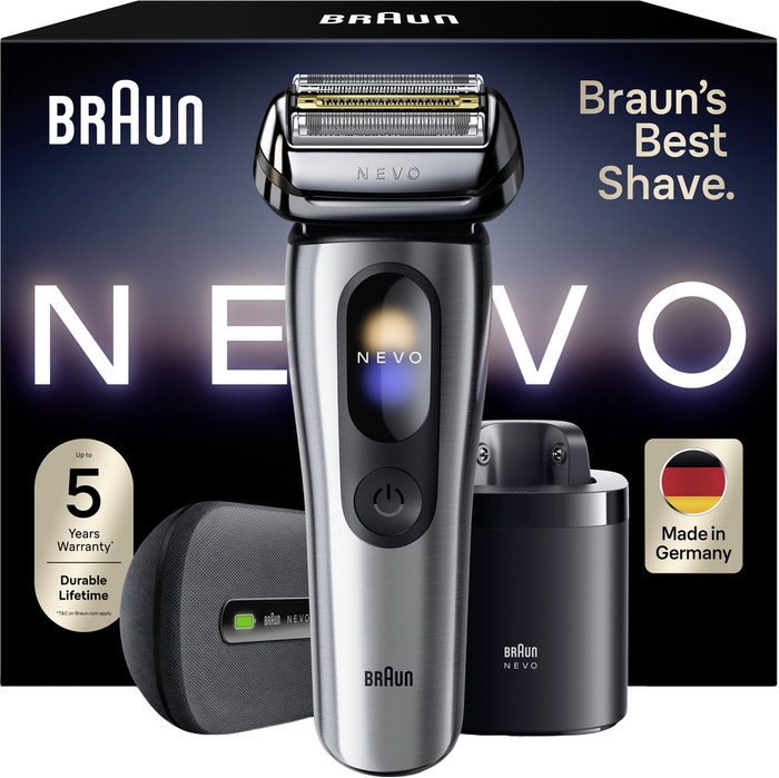 Braun NEVO 17000C Zilver verpakking