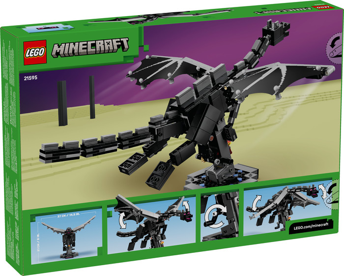 LEGO Minecraft de Enderdraak 21595 verpakking
