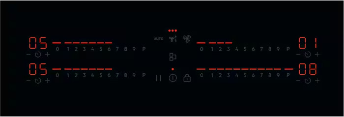 AEG TCH74B01FB ComboHob detail