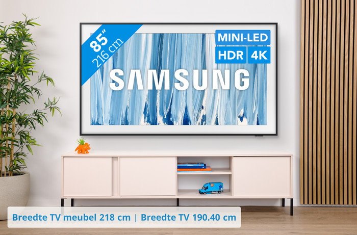 Samsung 85" The Frame Pro (2026) visual Coolblue 1