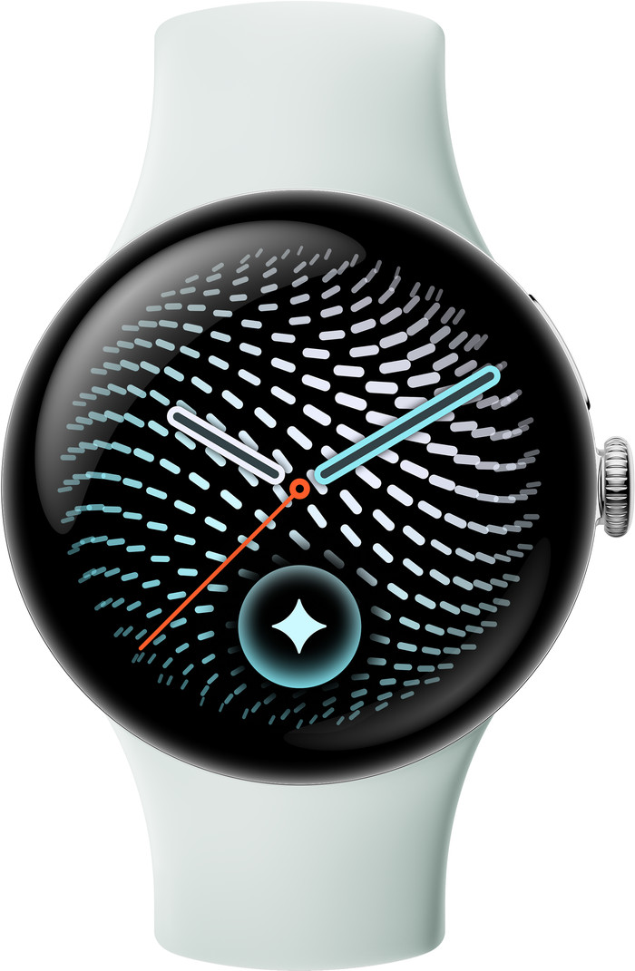 Google Pixel Watch 5 Zilver 41mm voorkant