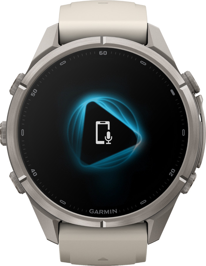 Garmin Fenix 9 Pro Titanium LTE 43mm voorkant