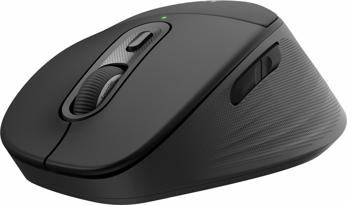 Logitech Signature Comfort Plus M850 L Draadloze Muis Graphite voorkant