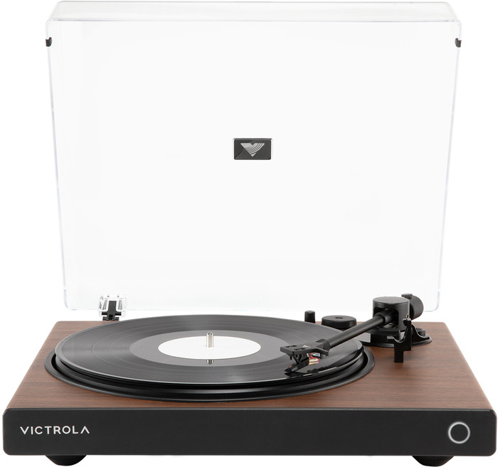 Victrola Wave Walnut front