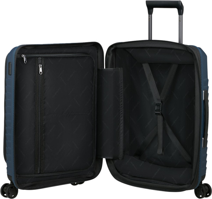 Samsonite Intuo Spinner Easy Access Expandable 55cm Blue binnenkant