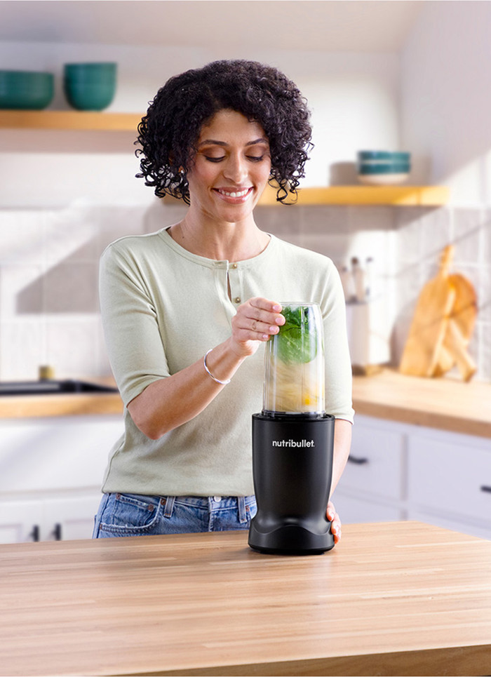 Nutribullet Turbo Zwart product in gebruik