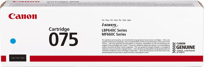 Canon 075 toner cyaan Main Image