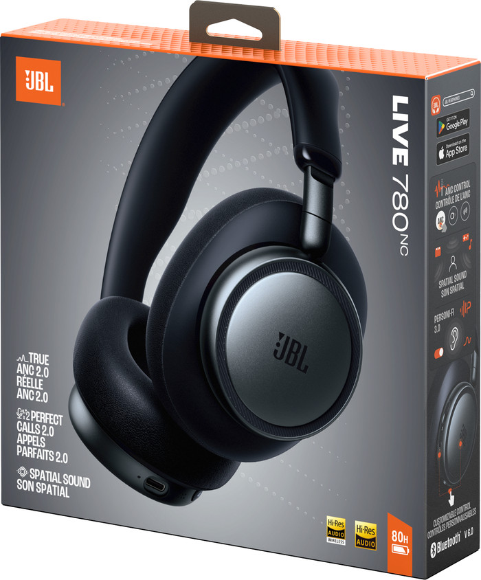 JBL Live 780NC Zwart verpakking