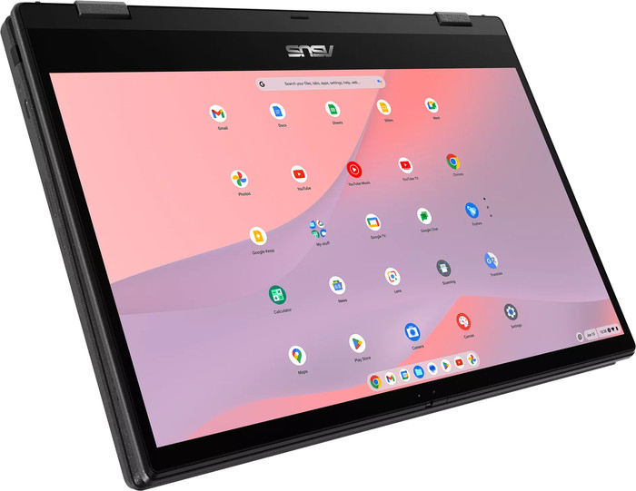 ASUS Chromebook Flip CM1402FM2A-EC0290 linkerkant